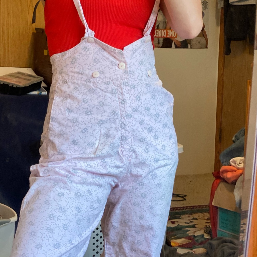 cute long overalls